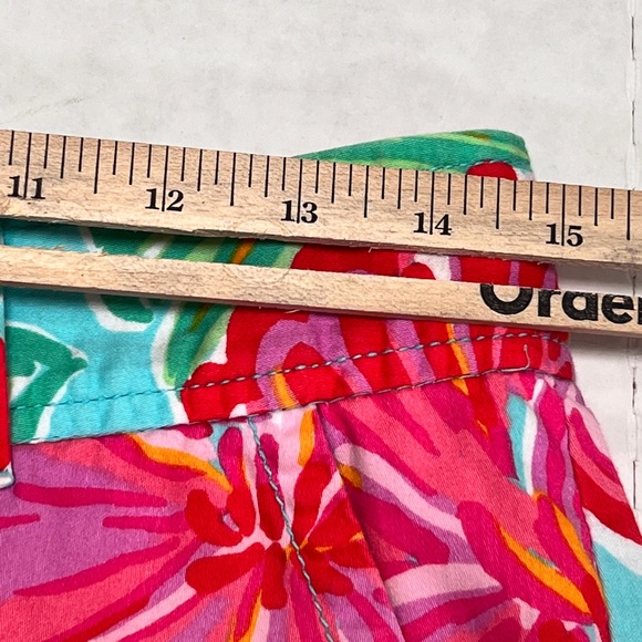 LILLY PULITZER Shorely Blue Bellini Bermuda Shorts Floral * women’s 6 ? - Picture 6 of 15